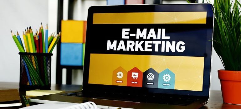 Contact and nutrute leads through email marketing.
