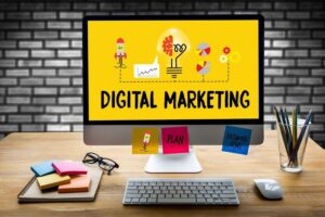 Digital marketing, being one of the aspects of all B2C sales business plans.