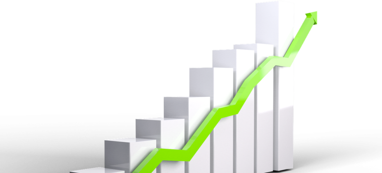 An illustration of a success growth chart.